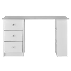 Skrivbord Lemberg med lådor och hyllor [en.casa] välj modell