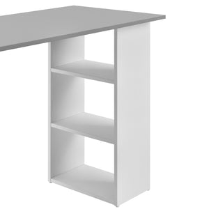 Skrivbord Lemberg med lådor och hyllor [en.casa] välj modell