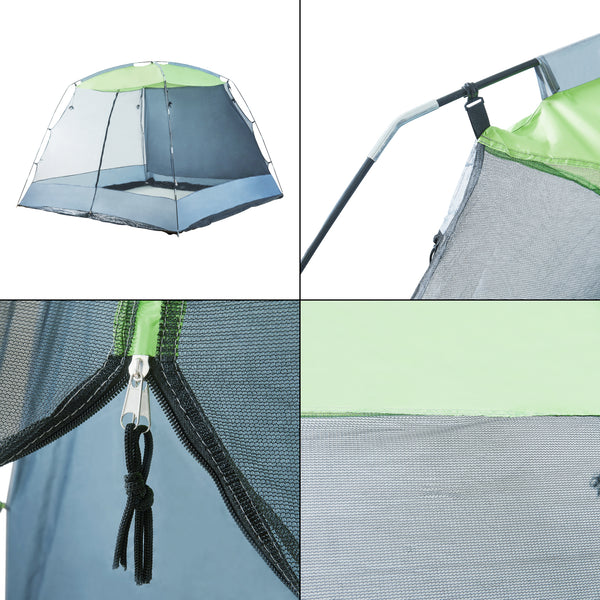 Nätpaviljong Beekdaelen 305x305x213cm i olika färger[pro.tec]