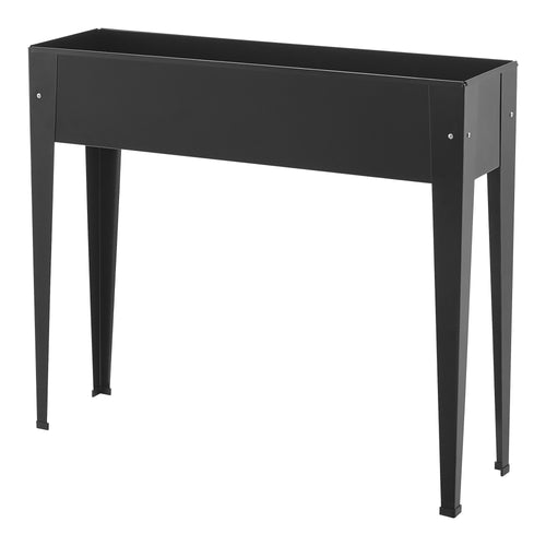 Högbädd Lelystad 98x25x82cm stål antracit [en.casa] - premiumXL