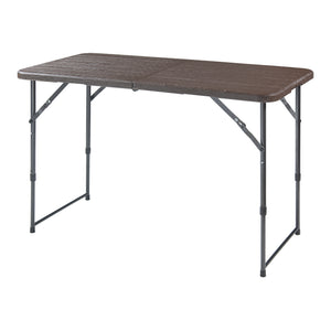 Hopfällbart campingbord Adelfia 120x60 cm [en.casa]