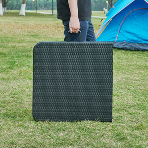 Hopfällbart campingbord Adelfia 120x60 cm [en.casa]