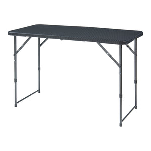 Hopfällbart campingbord Adelfia 120x60 cm [en.casa]
