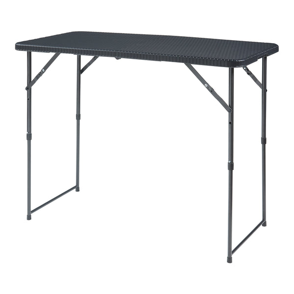 Hopfällbart campingbord Adelfia 120x60 cm [en.casa]