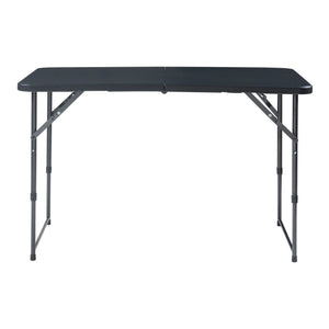 Hopfällbart campingbord Adelfia 120x60 cm [en.casa]