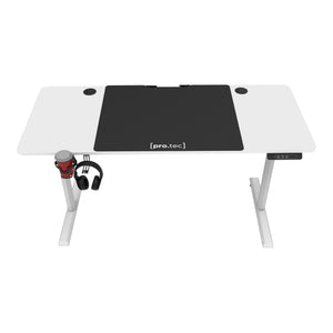 Höj och sänkbart skrivbord Hayward 140x60x72/117cm [pro.tec] välj modell
