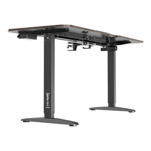 Höj och sänkbart skrivbord Oxnard sitt/stå L-format 160x60/75 cm [pro.tec] välj modell