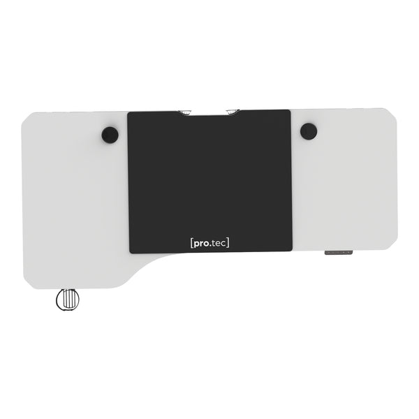 Höj och sänkbart skrivbord Stryn 72 - 117 cm [pro.tec] välj modell