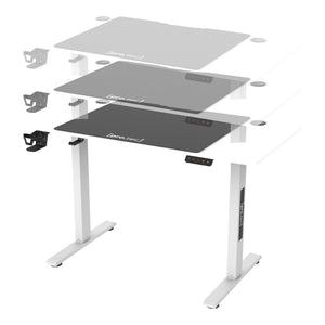 Höj och sänkbart skrivbord Stryn 72 - 117 cm [pro.tec] välj modell