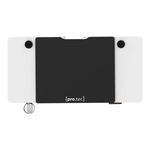 Höj och sänkbart skrivbord Stryn 72 - 117 cm [pro.tec] välj modell