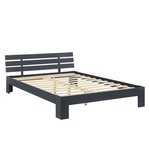 Sängstomme i furu med ribbotten 200x180cm [en.casa] välj modell