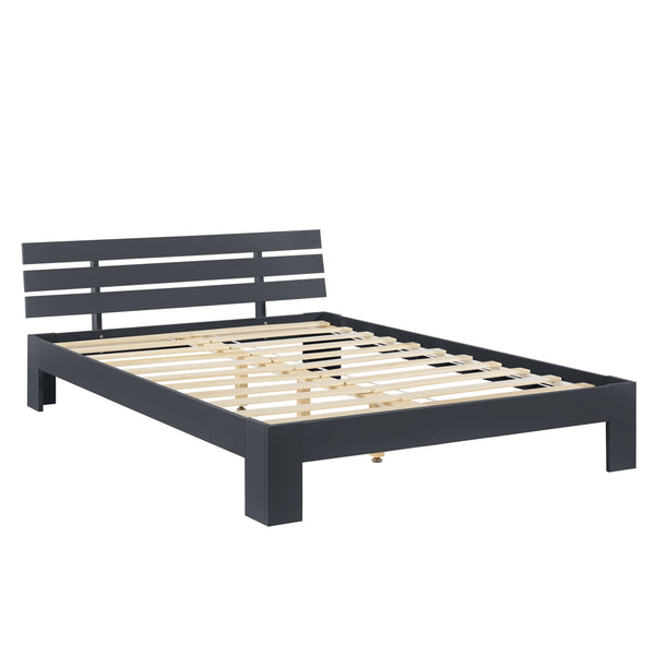 Sängstomme i furu med ribbotten 200x180cm [en.casa] välj modell
