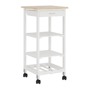 Serveringsvagn Biel 76x37x37 cm [en.casa]