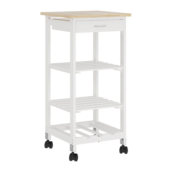 Serveringsvagn Biel 76x37x37 cm [en.casa]