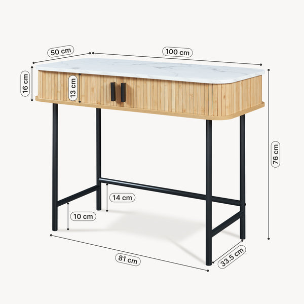 Konsolbord Tvedestrand [en.casa]