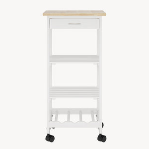 Serveringsvagn Biel 76x37x37 cm [en.casa]