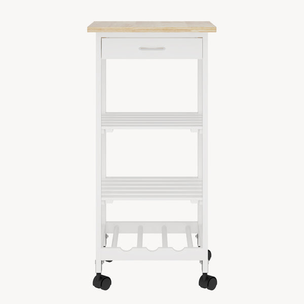 Serveringsvagn Biel 76x37x37 cm [en.casa]