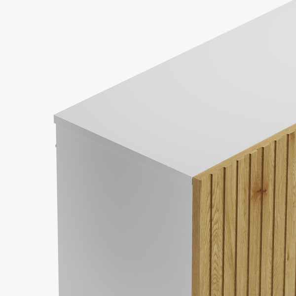 Bokhylla Verhundar 102x120x30 cm [en.casa]