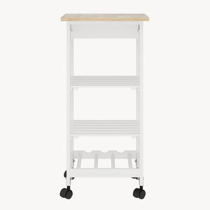 Serveringsvagn Biel 76x37x37 cm [en.casa]