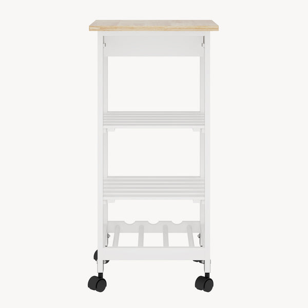 Serveringsvagn Biel 76x37x37 cm [en.casa]