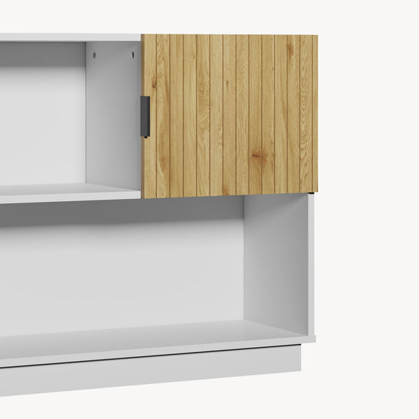 Bokhylla Verhundar 102x120x30 cm [en.casa]