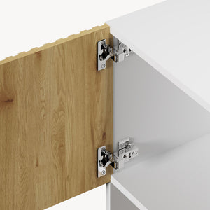 Bokhylla Verhundar 102x120x30 cm [en.casa]