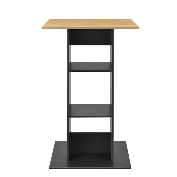 Barbord Visby 70x70x110cm med hylla [en.casa] välj modell