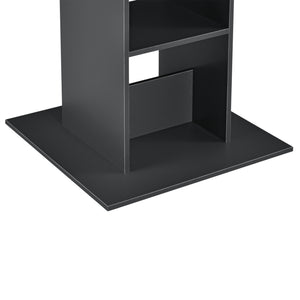 Barbord Visby 70x70x110cm med hylla [en.casa] välj modell