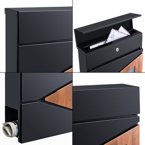 Postlåda Schönburg brevlåda 37x37x10,5 cm [en.casa] välj modell