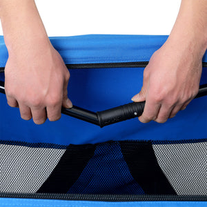 Transportväska för hund Hundtransportbox hopfällbar [pro.tec] välj modell