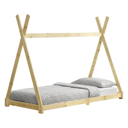Juniorsäng Höri tipisäng 200x90cm furu [en.casa] välj modell