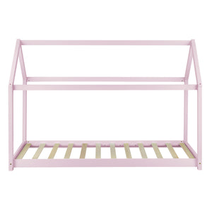 Juniorsäng Netsal hus utförande 200x90cm furu [en.casa] välj modell