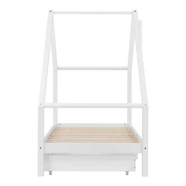 Juniorsäng Hussäng Assling 200x90 cm furu [en.casa] välj modell
