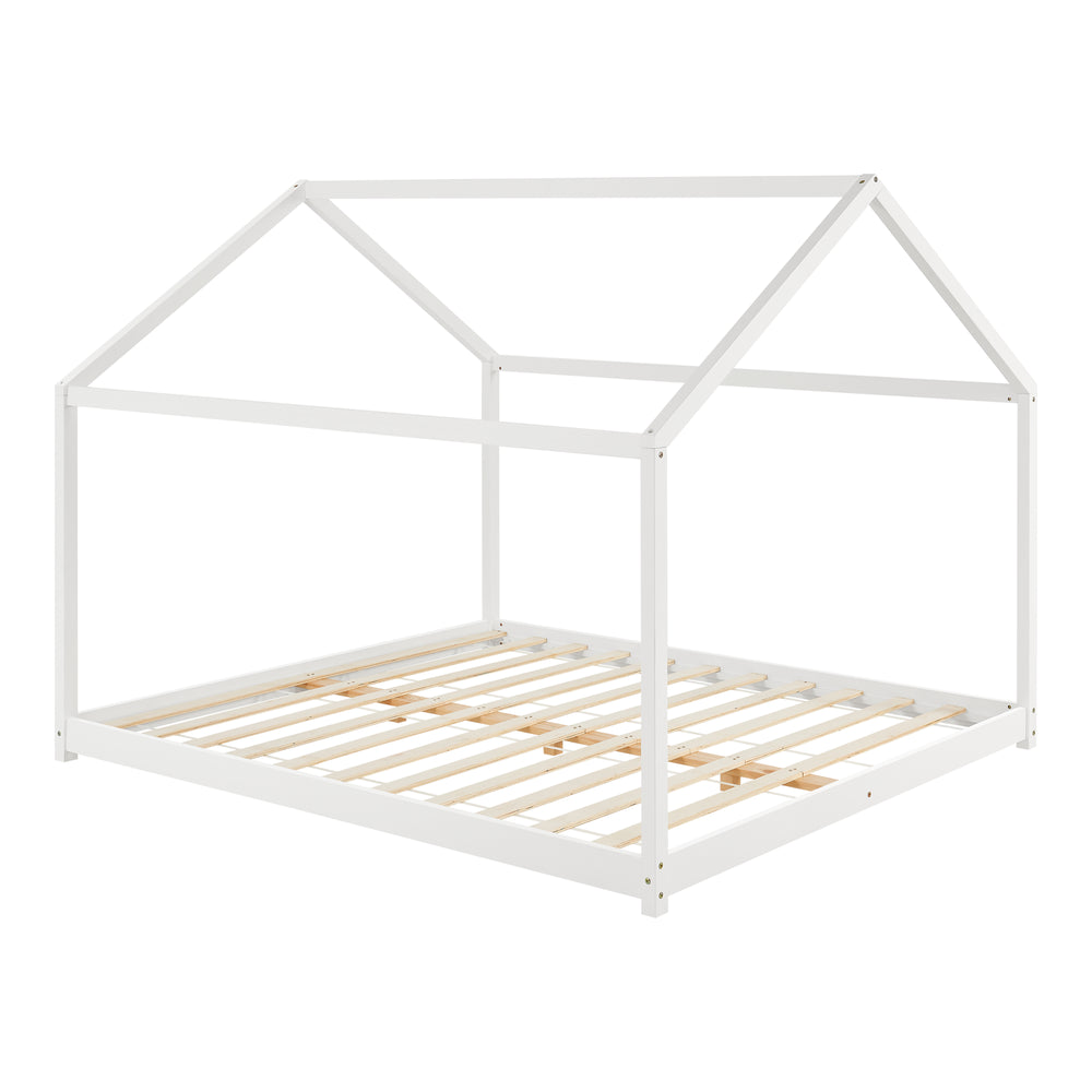 Barnsäng Cerro i olika storlekar Vit [en.casa] - premiumXL