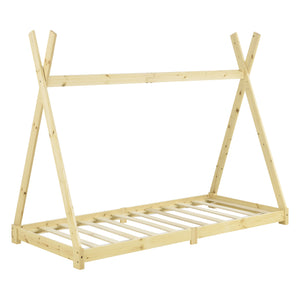 Juniorsäng Höri tipisäng 200x90cm furu [en.casa] välj modell
