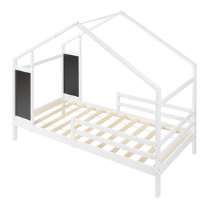 Barnsäng Lorenskog med madrass 90x200 cm i olika färger [en.casa]