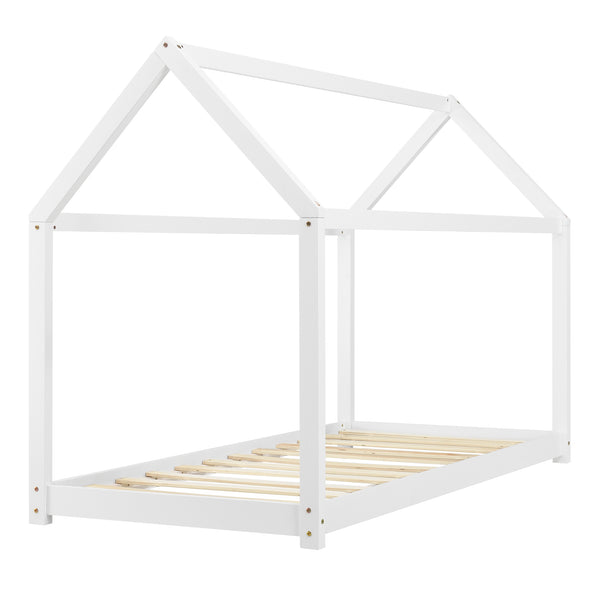Juniorsäng Hussäng 90x200cm furu [en.casa] välj modell