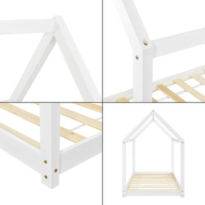 Juniorsäng Hussäng 90x200cm furu [en.casa] välj modell