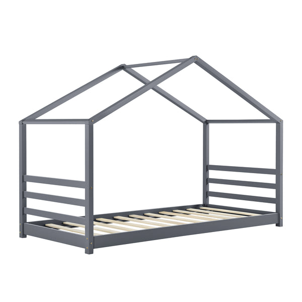 Juniorsäng Vardø hussäng 200x90 cm furu [en.casa] välj modell