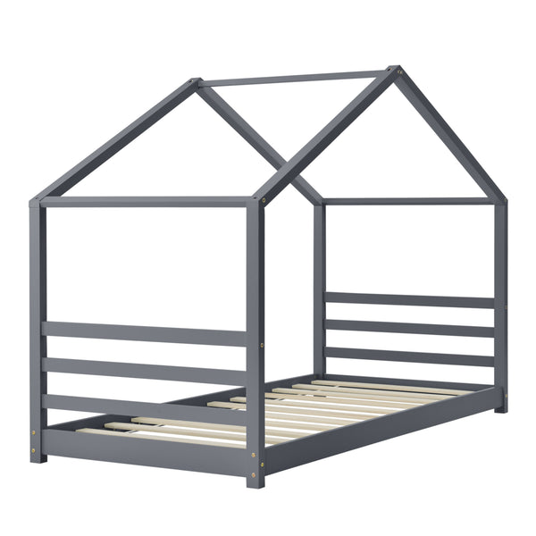 Juniorsäng Vardø hussäng 200x90 cm furu [en.casa] välj modell
