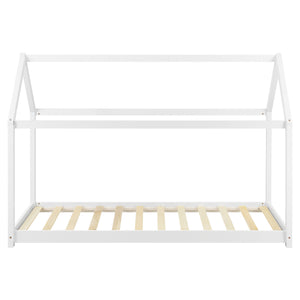 Juniorsäng Hussäng inkl. madrass furu [en.casa] välj modell