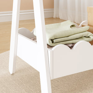 Barnklädhängare Vestnes 99x66x38 cm [en.casa]
