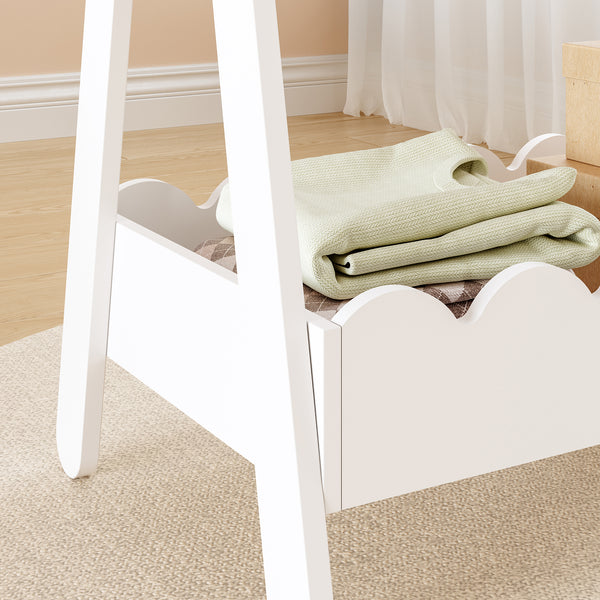 Barnklädhängare Vestnes 99x66x38 cm [en.casa]