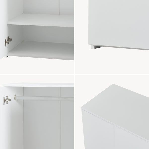 Garderob Beldinupp 123x60x40 cm [en.casa]