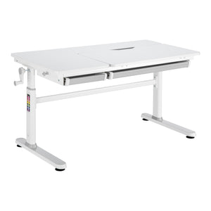 Barnskrivbord Sauda 120x60 cm [en.casa]