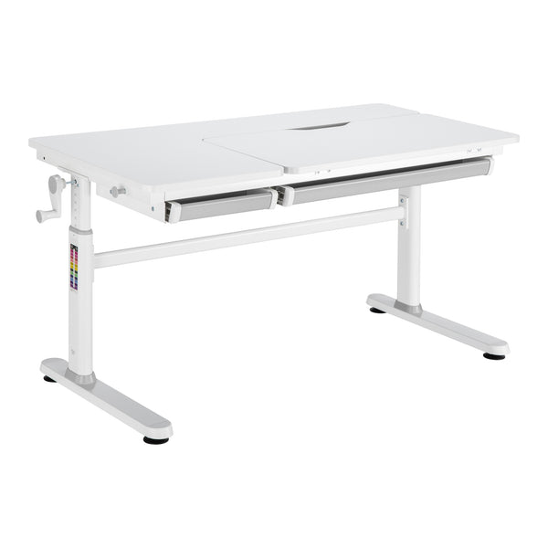 Barnskrivbord Sauda 120x60 cm [en.casa]