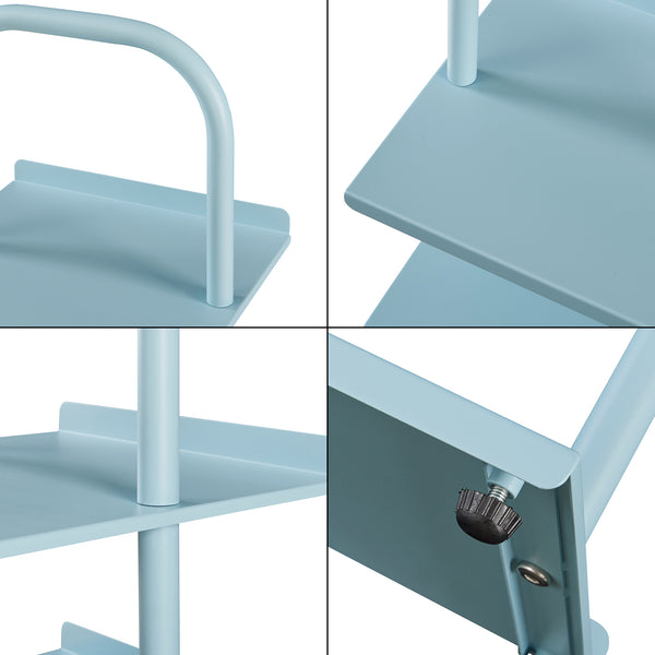 Barnskohylla Poytya stål 96x30x27 cm [en.casa]