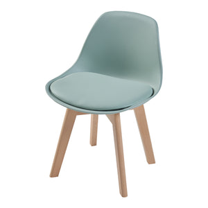 Barnstol Elvdal 2-pack vadderad [en.casa]