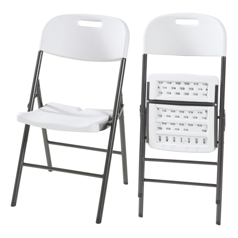 Klappstol Ljusnarsberg 87x46x53 cm metall [en.casa]
