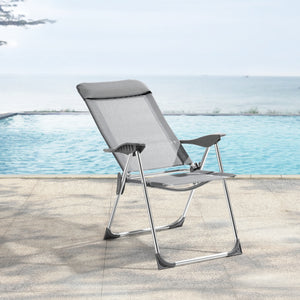 Campingstol Errenteria set om 2 hopfällbar aluminium [en.casa] välj modell